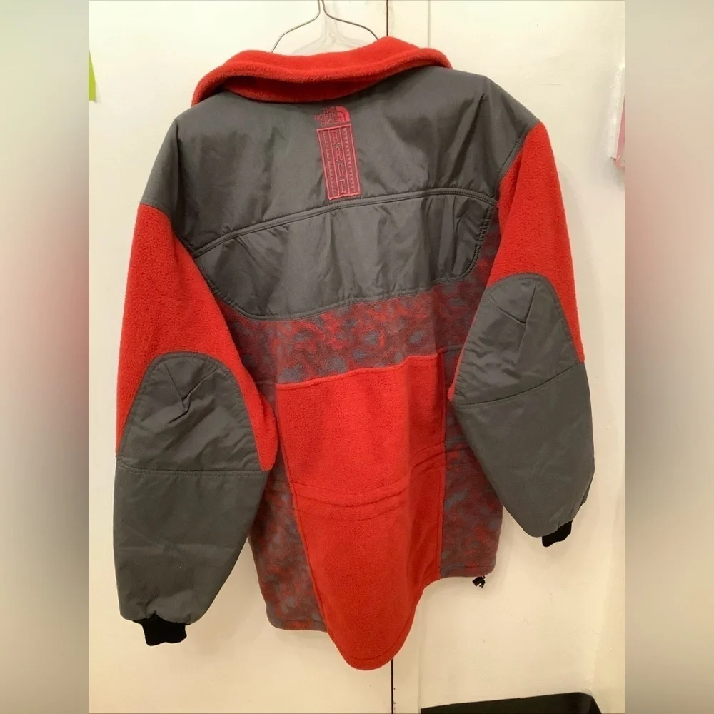 VTG USA North Face TNF Rage Men's Medium Fleece Pullover High Cowl Neck Jacket - Picture 2 of 16